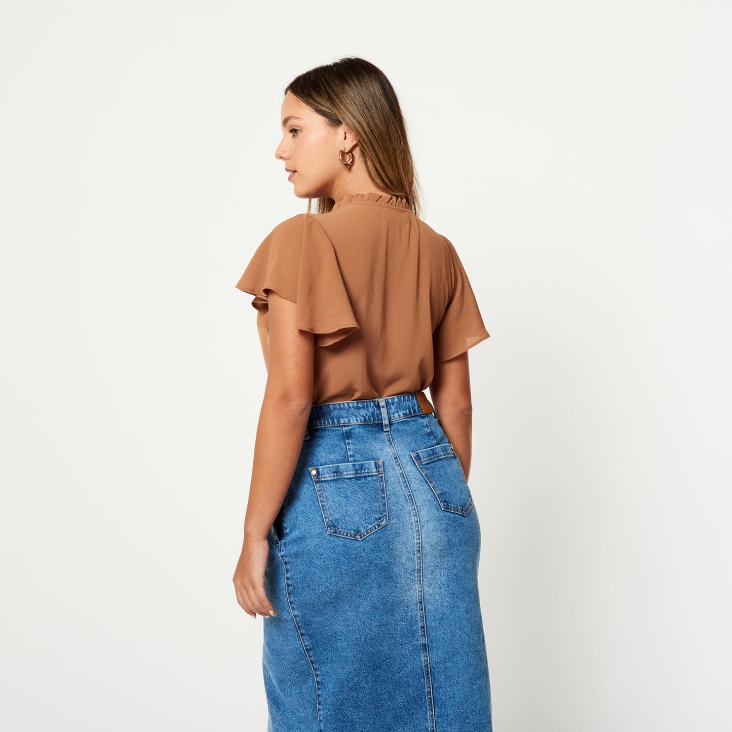 Blusa Kale Camel