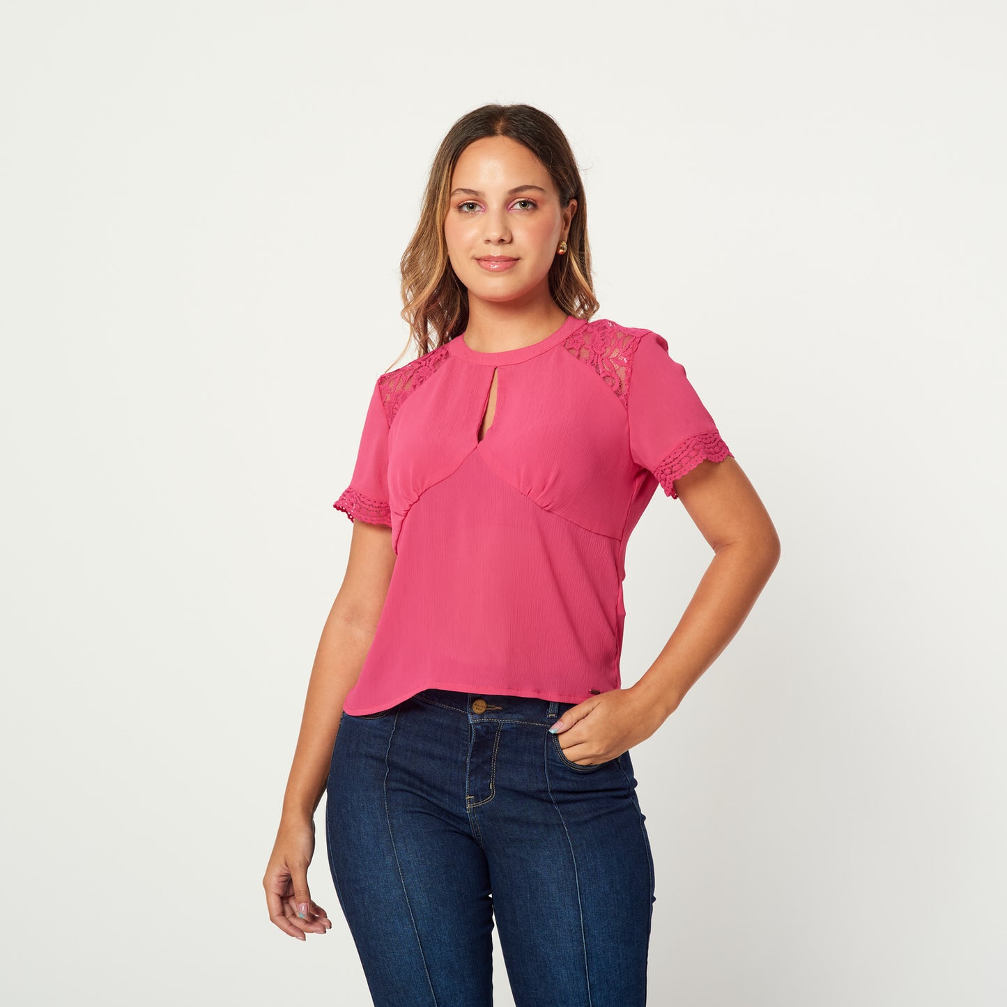 Blusa Patricia Fucsia