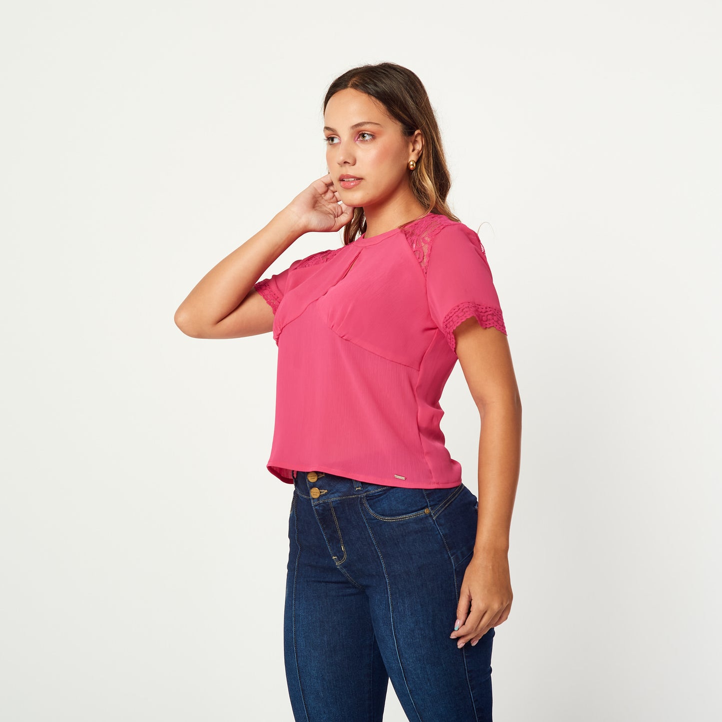 Blusa Patricia Fucsia