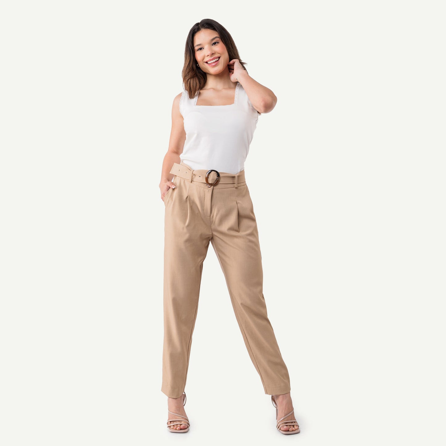 Pantalon Ameli Beige