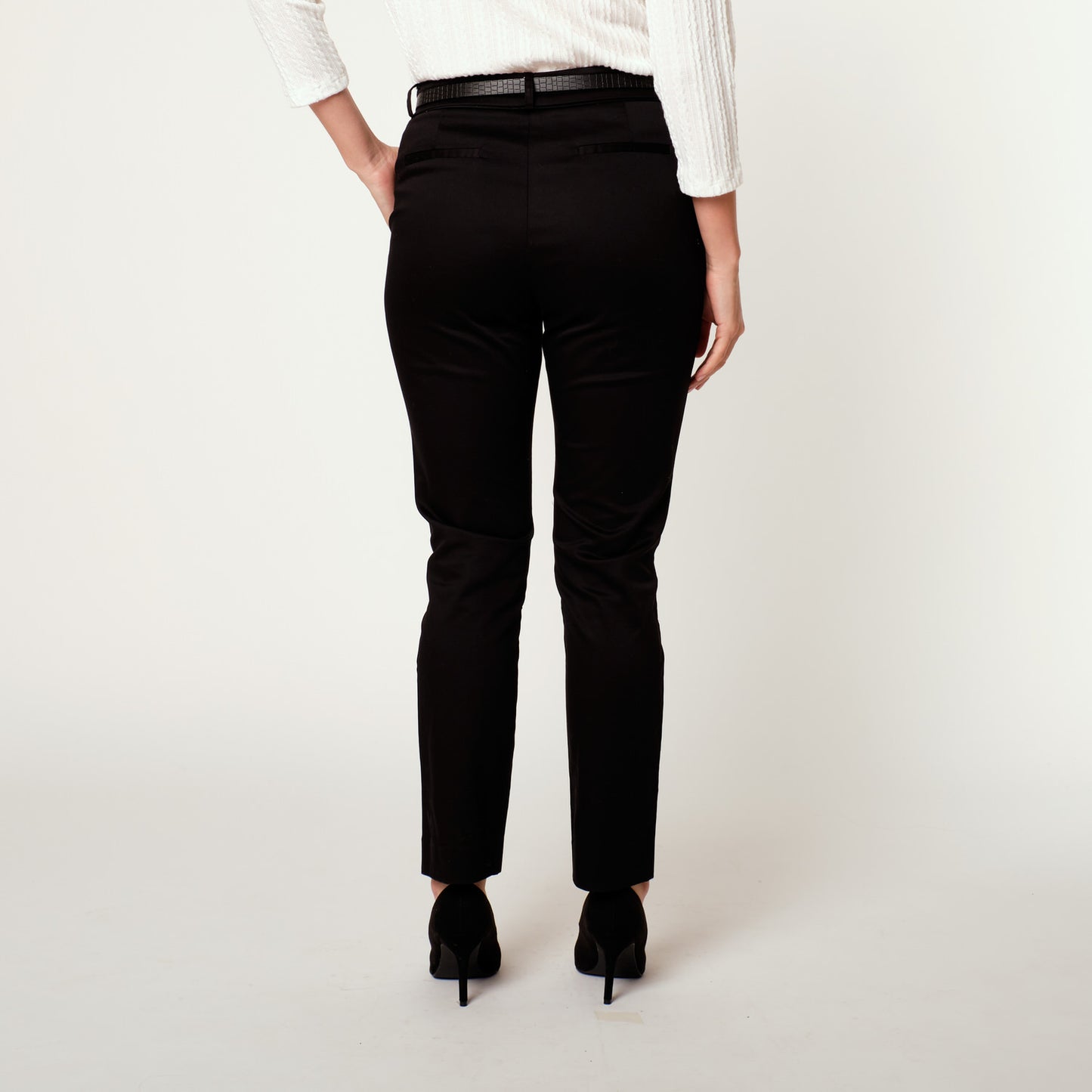 Pantalon Correa Negro