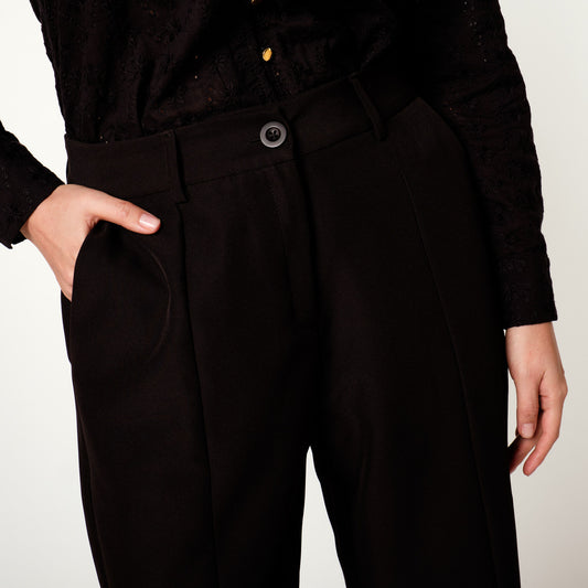 Pantalon Rou Match Negro